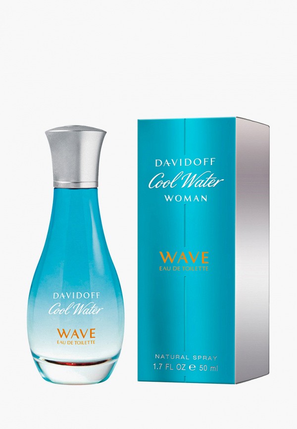 

Туалетная вода Davidoff, Прозрачный, Cool Water Wave, 50 мл