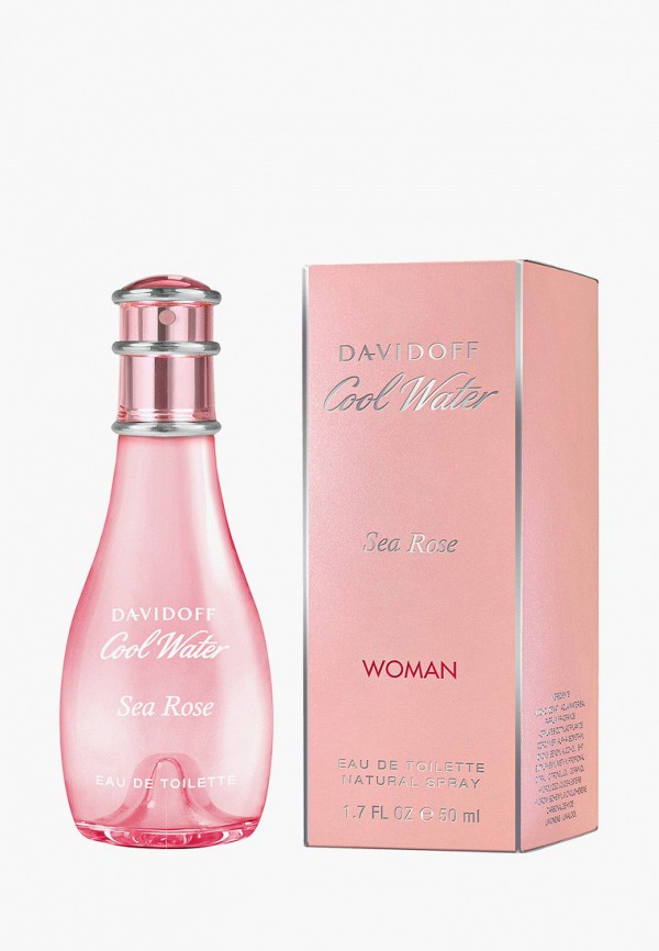 

Туалетная вода Davidoff, Прозрачный, Cool Water Sea Rose, 50 мл