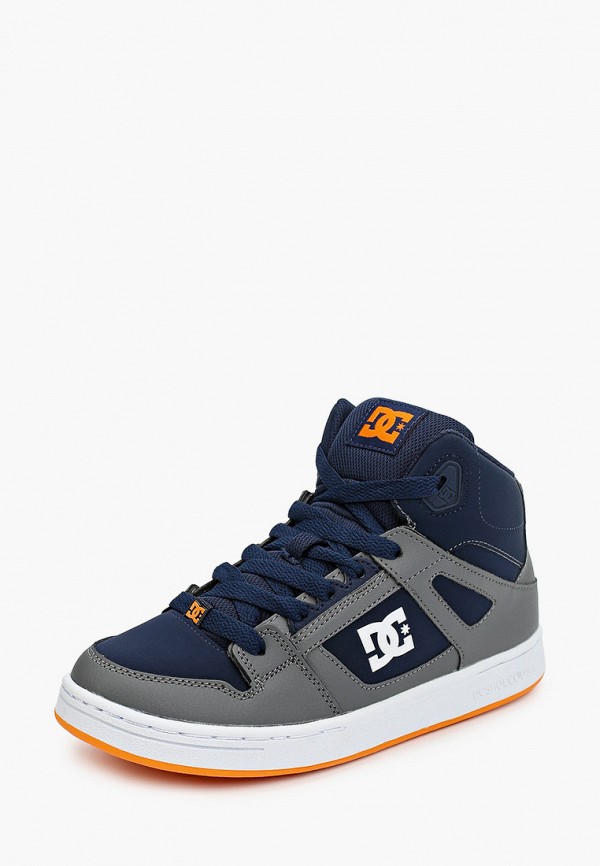 Коричневые женские кеды dc shoes