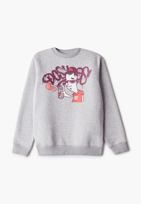 

Свитшот DC Shoes, Серый, KARVED CREW BOY B OTLR