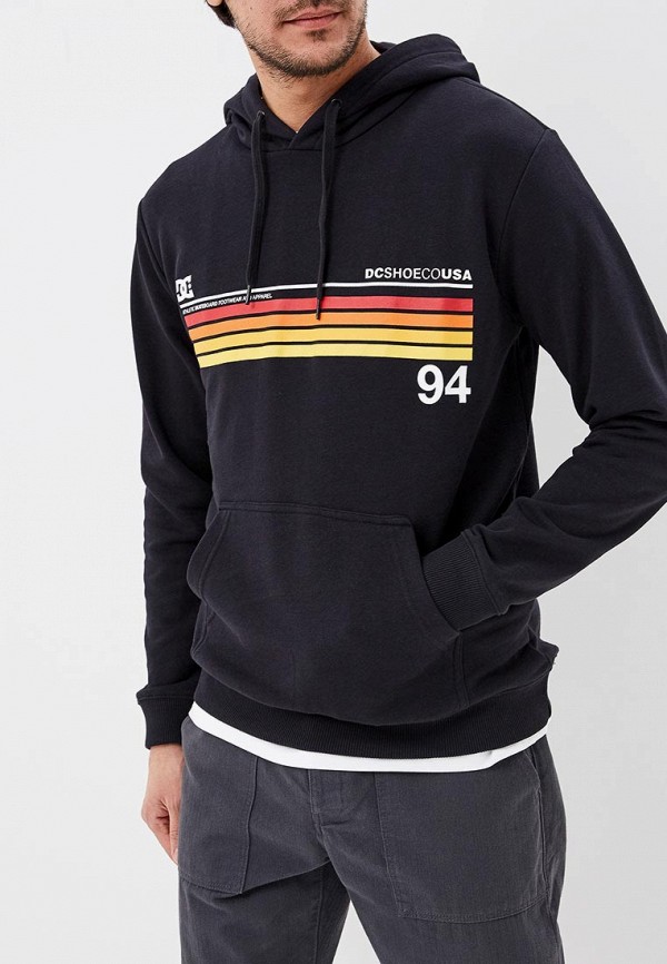 

Худи DC Shoes, CRASINGLE PH M OTLR KVJ0, Черный