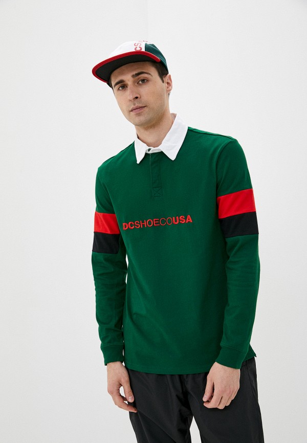 

Поло DC Shoes, Зеленый, DC Shoes DC329EMJLKX3