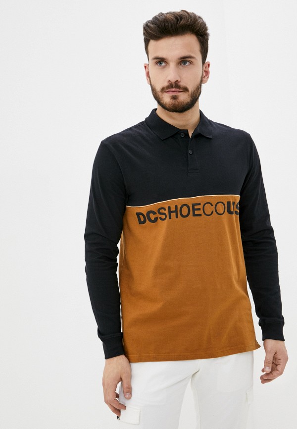 

Поло DC Shoes, Коричневый, GRID BLOCK POLO M KTTP NNW0