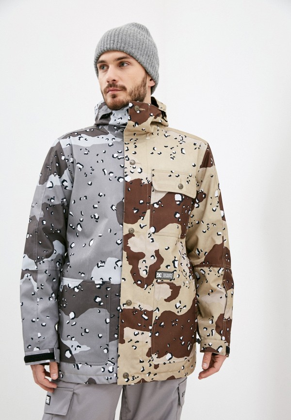 

Куртка горнолыжная DC Shoes, Разноцветный, SERVO JACKET M SNJT XCSC