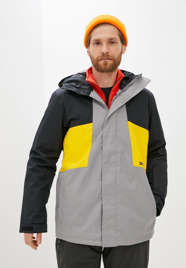 

Куртка горнолыжная DC Shoes, Серый, DEFY JACKET M SNJT SLR0
