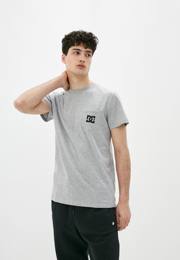

Футболка DC Shoes, Серый, POCKET TEE 203 M KTTP KNFH