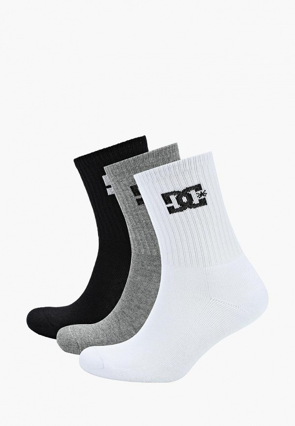 

Носки 3 пары DC Shoes, Белый;серый;черный, DC Shoes DC329FMCFEA4