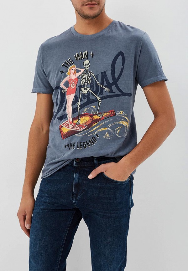 

Футболка Desigual, Серый