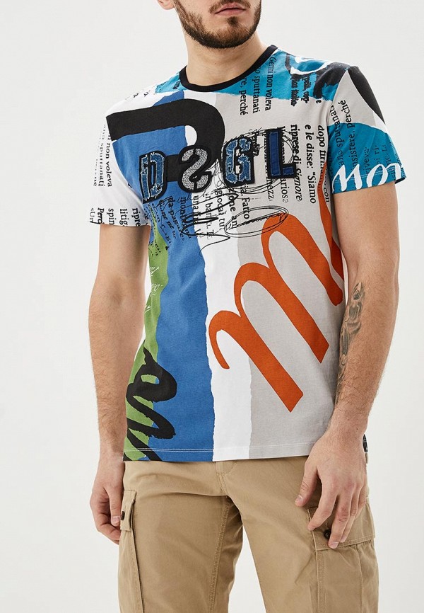 

Футболка Desigual; Desigual DE002EMDMXO3, Белый