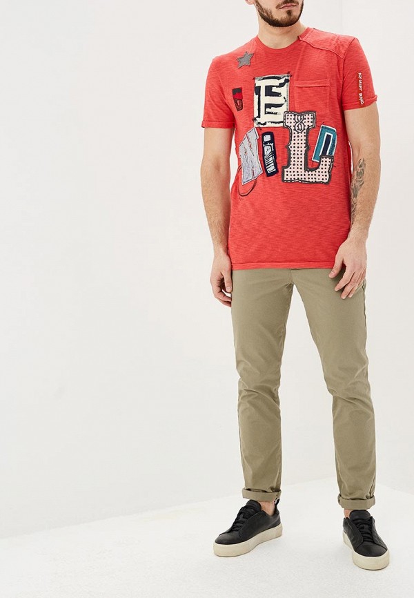 

Футболка Desigual, Desigual DE002EMDMXP1, Красный