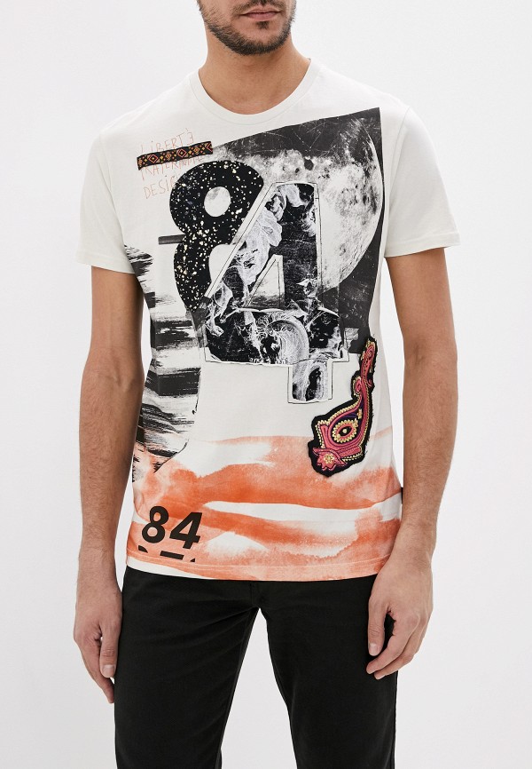 

Футболка Desigual, Бежевый
