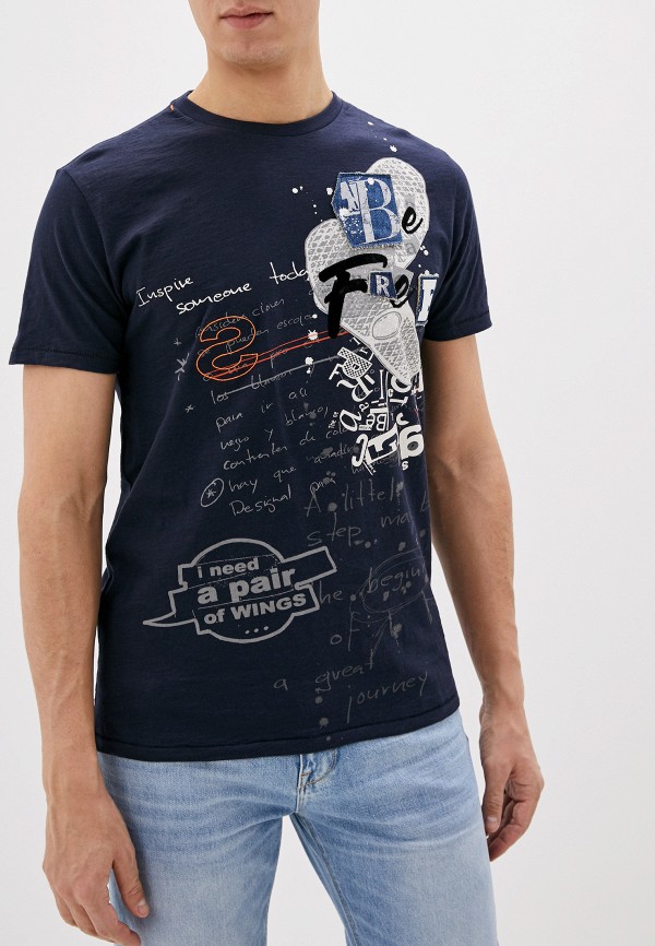 

Футболка Desigual, Синий