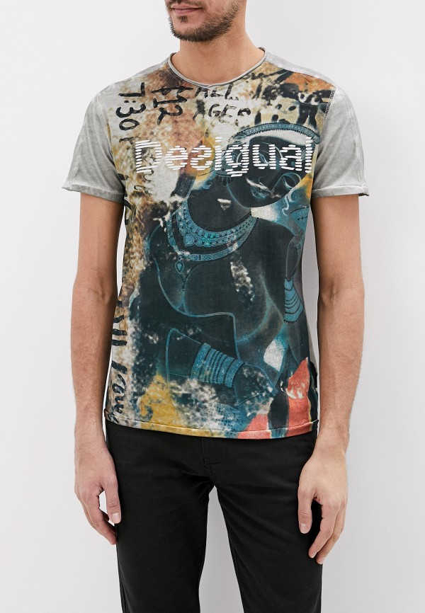 

Футболка Desigual, Серый