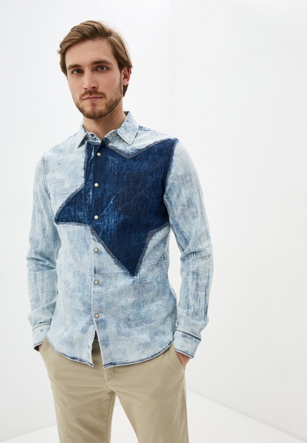 

Рубашка джинсовая Desigual, Голубой