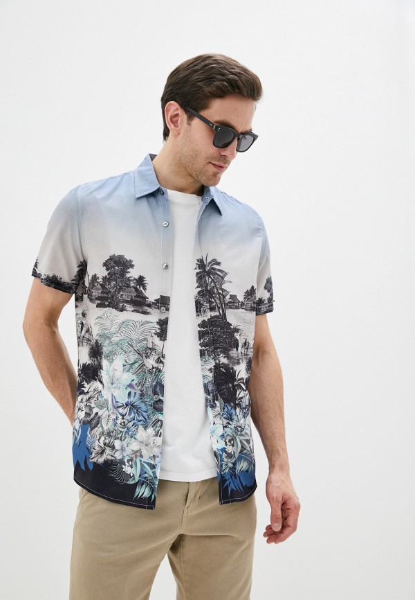 

Рубашка Desigual, Голубой, Desigual DE002EMHTVD6