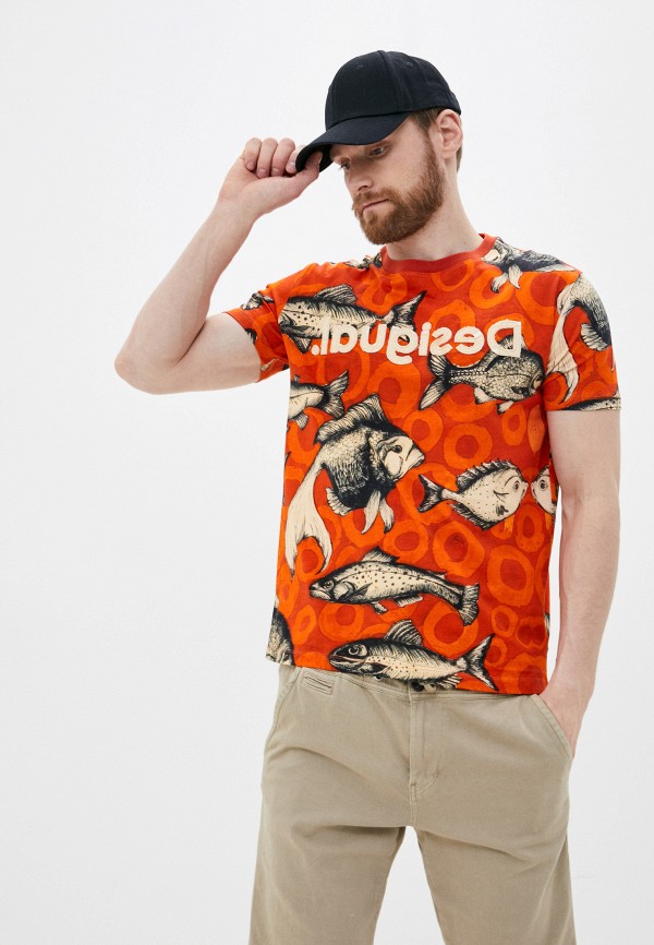 

Футболка Desigual, Оранжевый