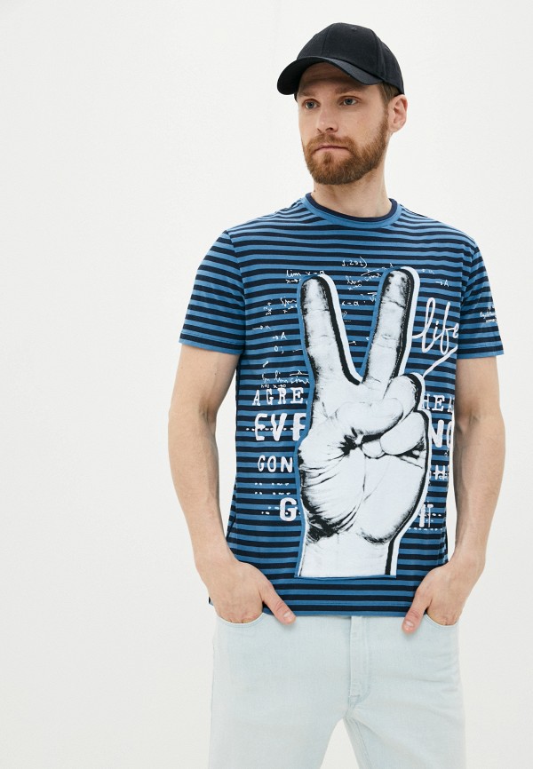 

Футболка Desigual, Синий