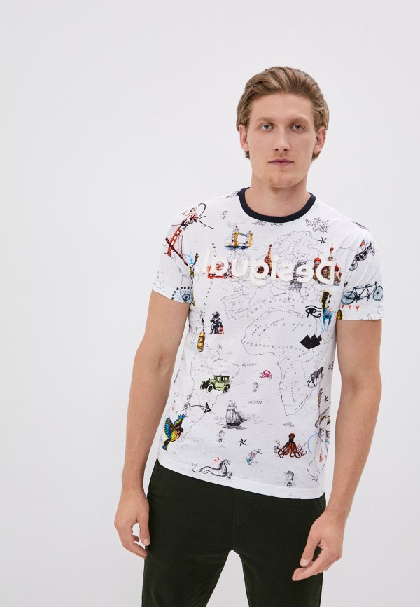 

Футболка Desigual, Белый, Desigual DE002EMJXID6