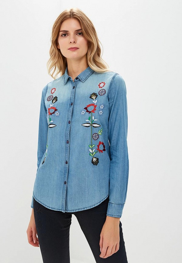 

Рубашка джинсовая Desigual, Голубой