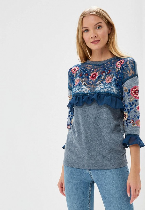 

Свитшот Desigual, Desigual DE002EWCCCM0, Синий