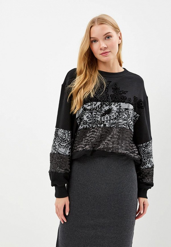 

Свитшот Desigual; Desigual DE002EWCCCM2, Черный
