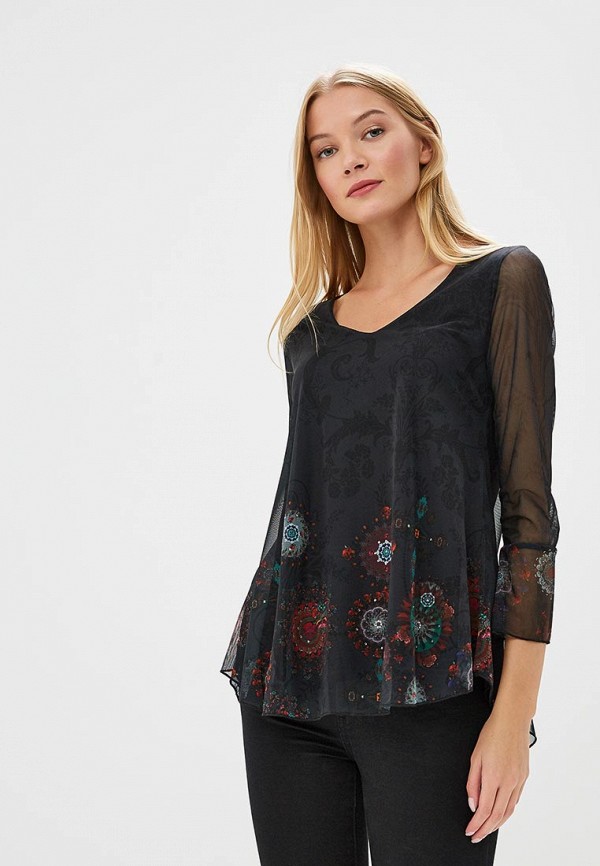 

Блуза Desigual, Черный