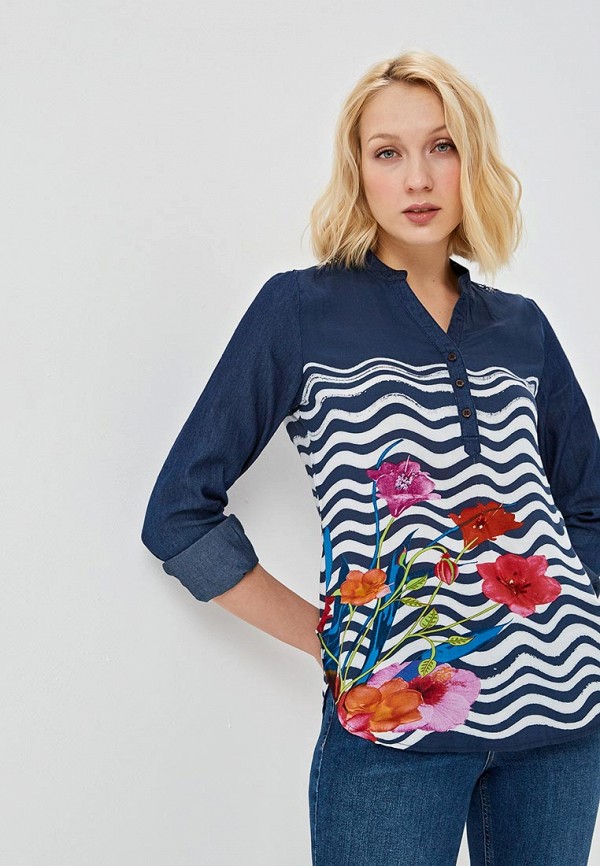 

Блуза Desigual, Desigual DE002EWDMXU3, Синий