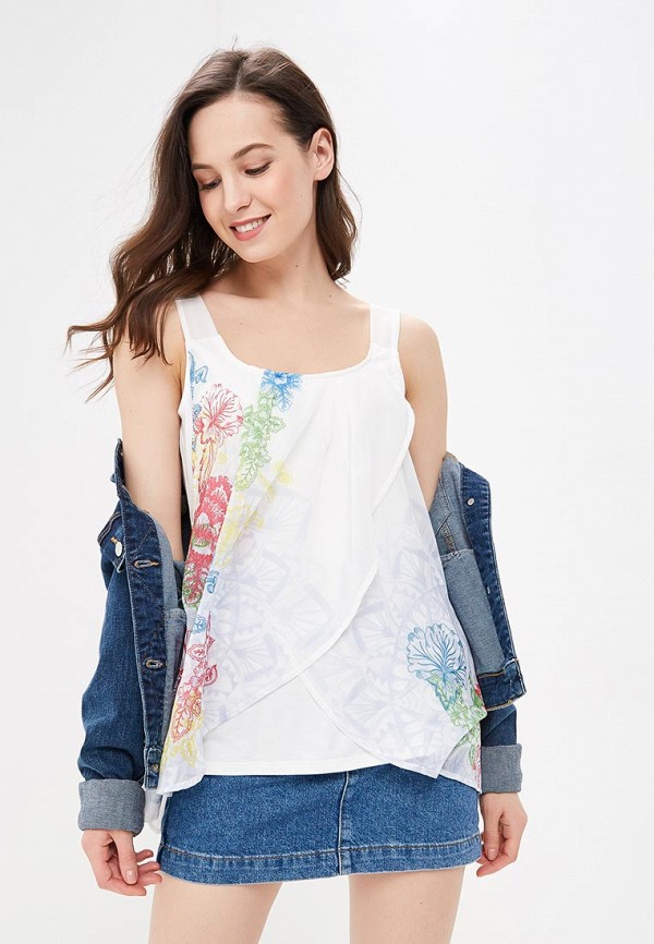 

Топ Desigual, Desigual DE002EWDMXU7, Белый