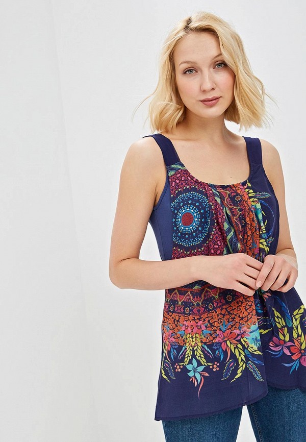 

Топ Desigual, Синий
