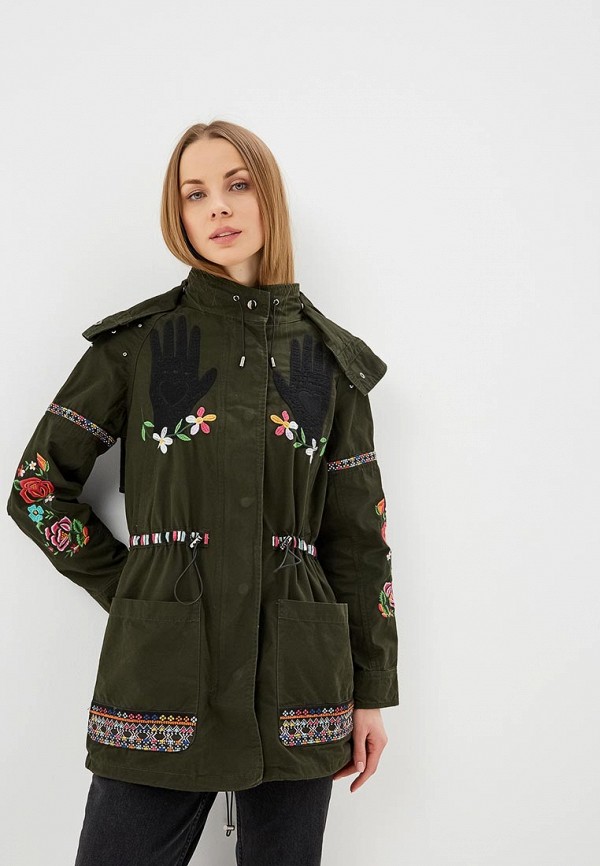 

Парка Desigual, Хаки, Desigual DE002EWDMXX7