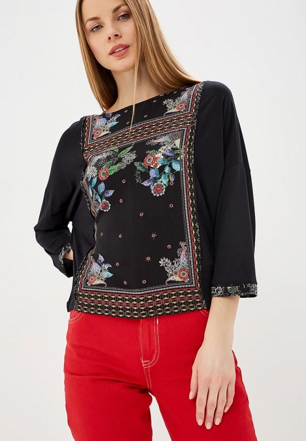 

Блуза Desigual, Черный, Desigual DE002EWDMYD3