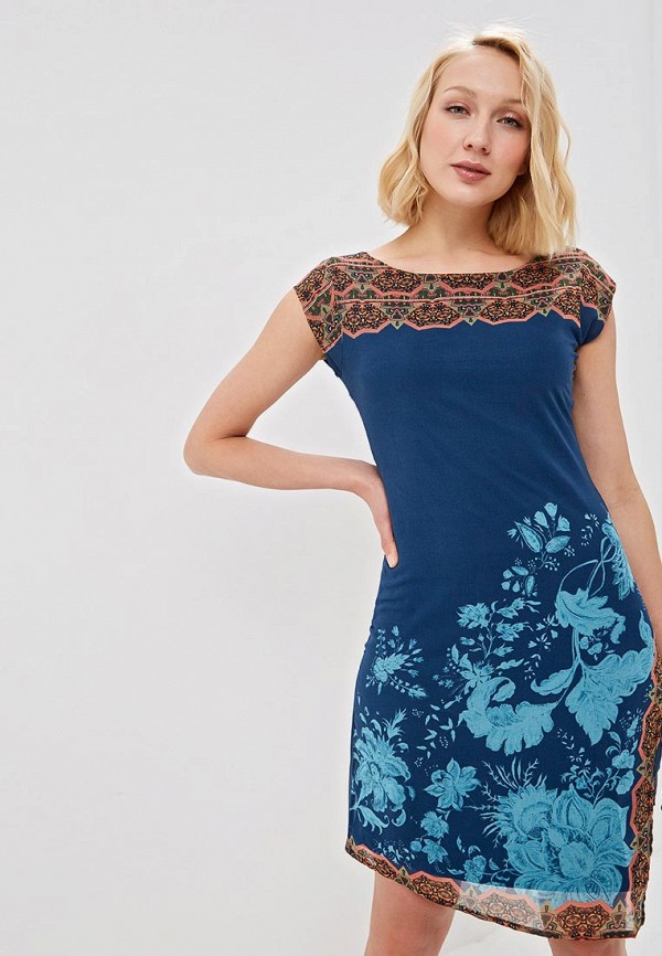 

Платье Desigual; Desigual DE002EWDMYI0, Синий