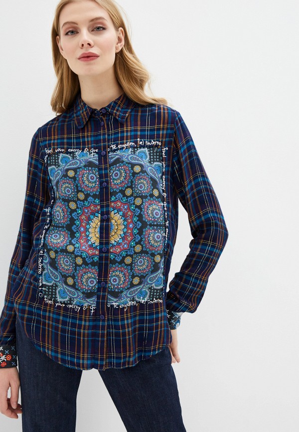 

Рубашка Desigual, Синий, Desigual DE002EWGPJT9
