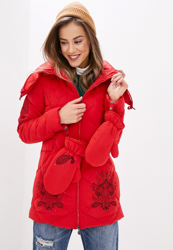 

Куртка утепленная Desigual, Красный