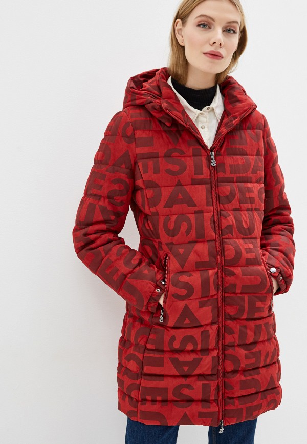 

Куртка утепленная Desigual, Красный