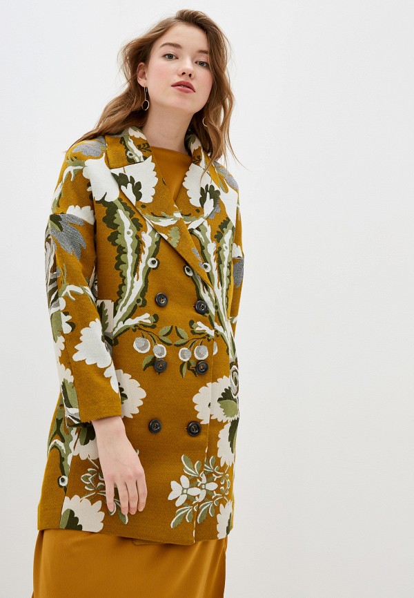 

Полупальто Desigual, Желтый
