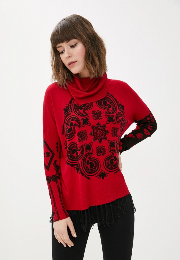 

Свитер Desigual, Красный, Desigual DE002EWGPJX9