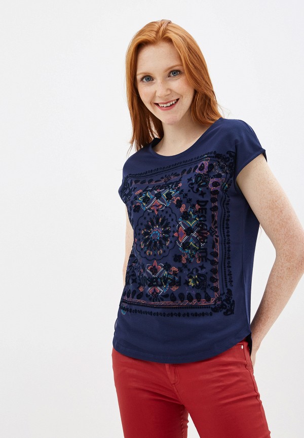 

Футболка Desigual, Синий