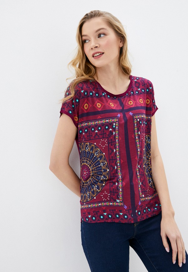 

Футболка Desigual, Бордовый