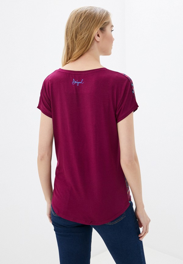 

Футболка Desigual, Бордовый, Desigual DE002EWGPKC8