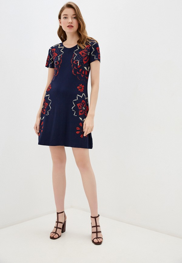 

Платье Desigual, Синий, Desigual DE002EWGPKE6