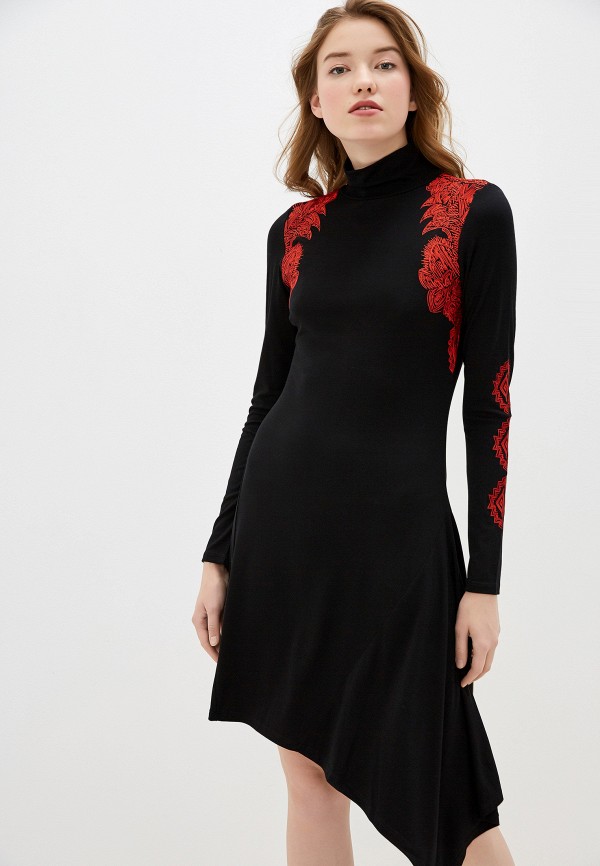 

Платье Desigual, Черный, Desigual DE002EWGPKF0