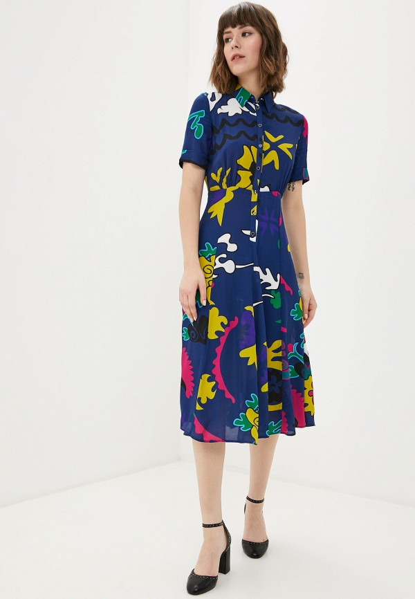 

Платье Desigual, Синий, Desigual DE002EWGPKG3