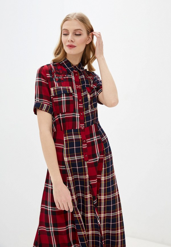 

Платье Desigual, Красный, Desigual DE002EWGPKG8