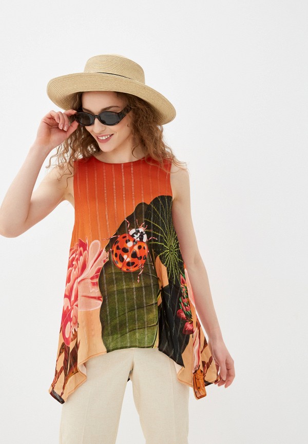 

Топ Desigual, Оранжевый, LACROIX