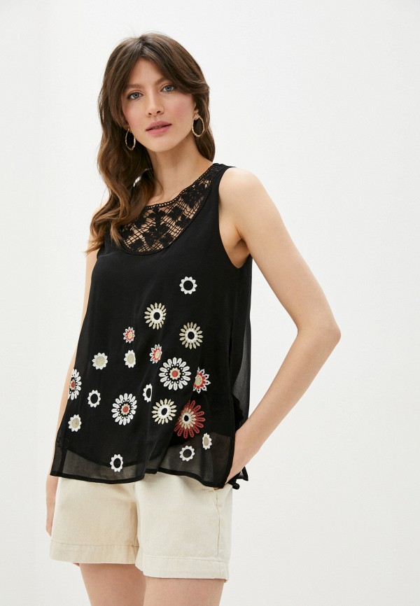 

Топ Desigual, Черный