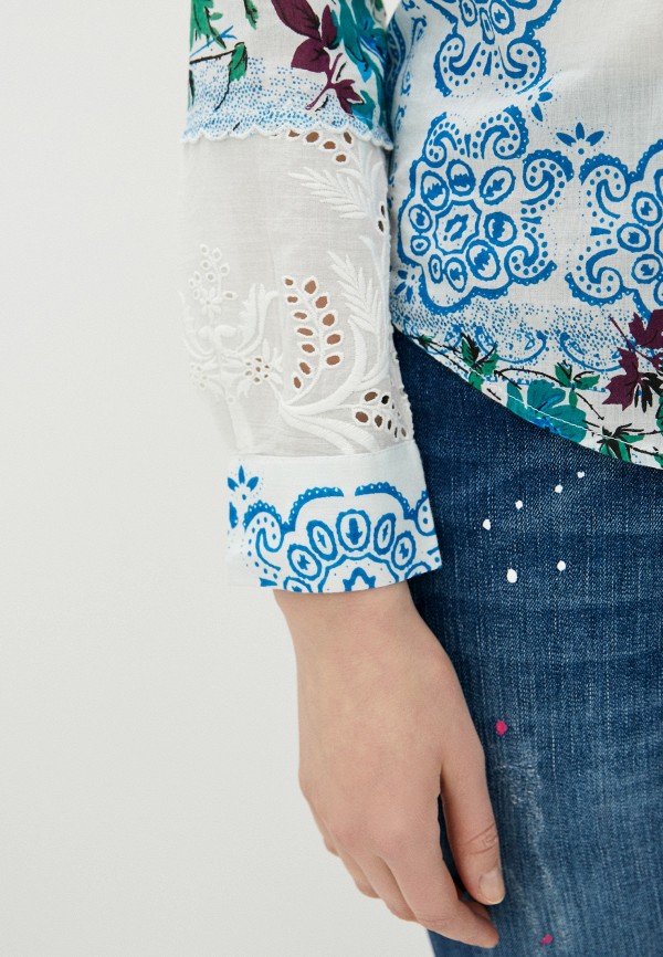 

Блуза Desigual, Белый, Desigual DE002EWHTYF8