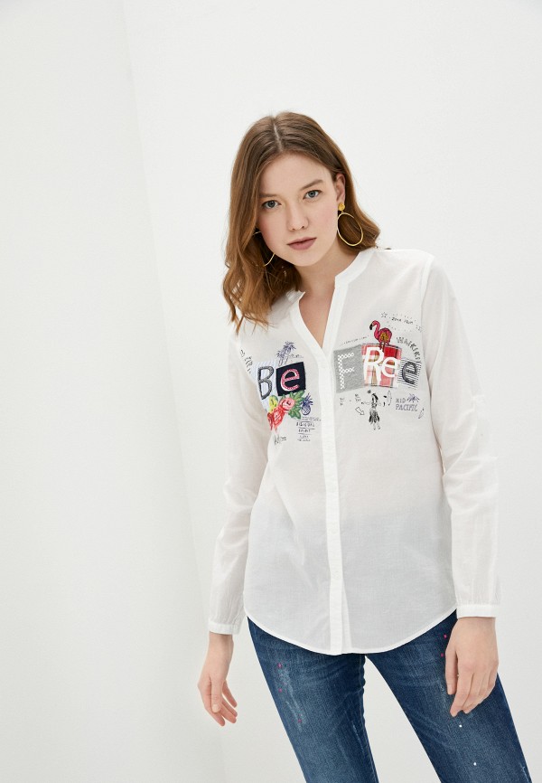 

Рубашка Desigual, Белый, Desigual DE002EWHTYG0