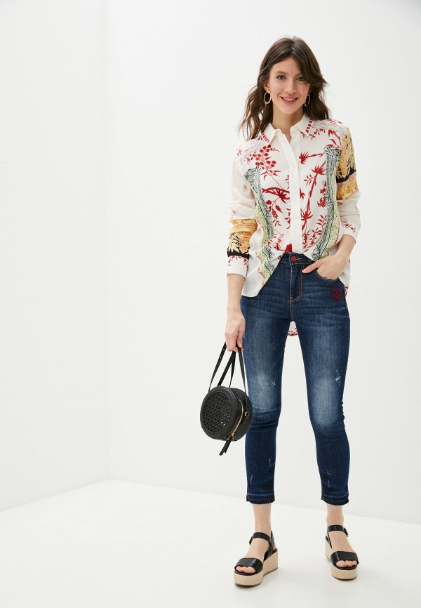 

Блуза Desigual, Белый, Desigual DE002EWHTYG2