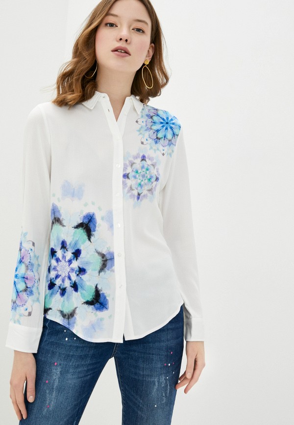 

Рубашка Desigual, Белый, Desigual DE002EWHTYG3